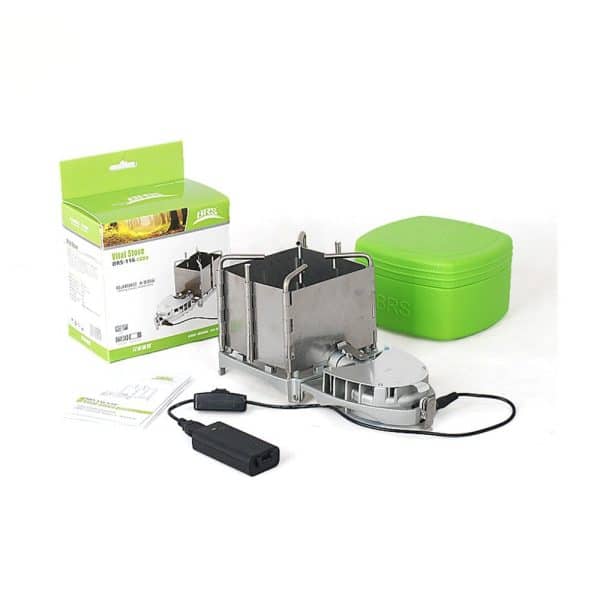Outdoor Portable Stainless Steel Wood Stove Folding Camping - Image 3