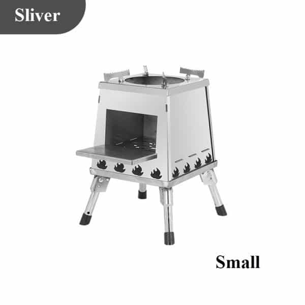 Outdoor Camping Wood Stove Folding Portable Wood Stove - Image 4