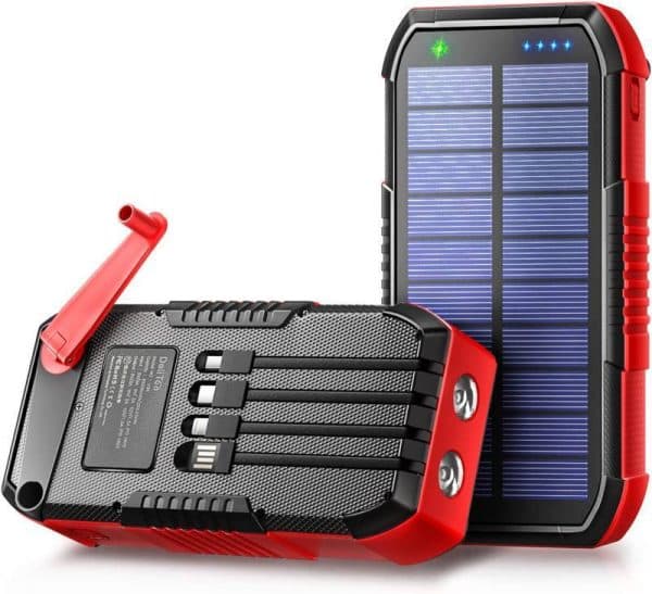 Solar Portable Power Source Large Capacity Hand Charger - Image 3